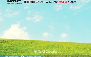 2020年雨林木风GHOST WIN7 64位纯净版(新机型增强版)