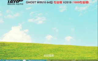 雨林木风GHOST WIN10 64位专业版iso V2019.04(1809版)