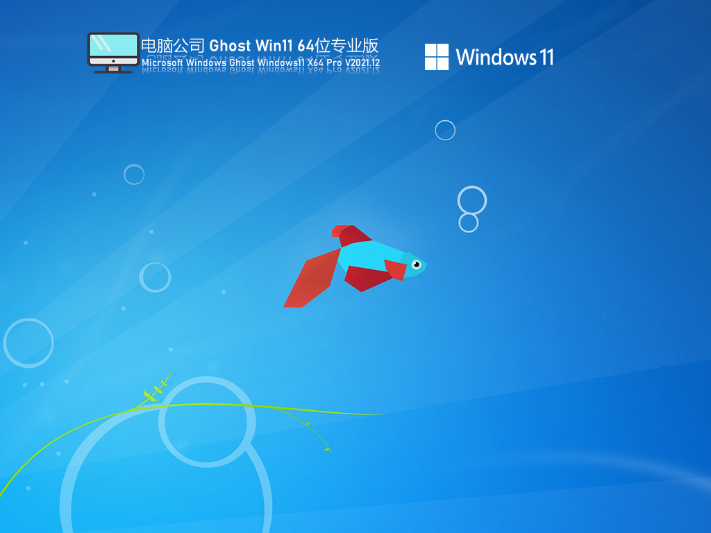 电脑公司Win11 64位专业版V2021.12(集成intel vmd 12代cpu驱动)-第1张图片-力界网