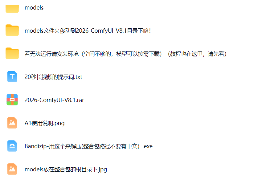 comfyUi整合包，提供使用说明，28种模型集成，按需下载，400G百度网盘下载-第1张图片-力界网