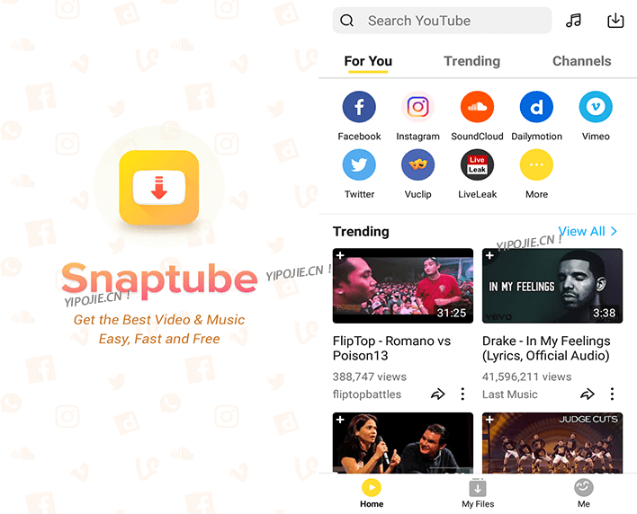 SnaPtube v7.61.0.76150310 油管下载器高级VIP内购版-第2张图片-力界网 SnaPtube v7.61.0.76150310 油管下载器高级VIP内购版-第2张图片-力界网